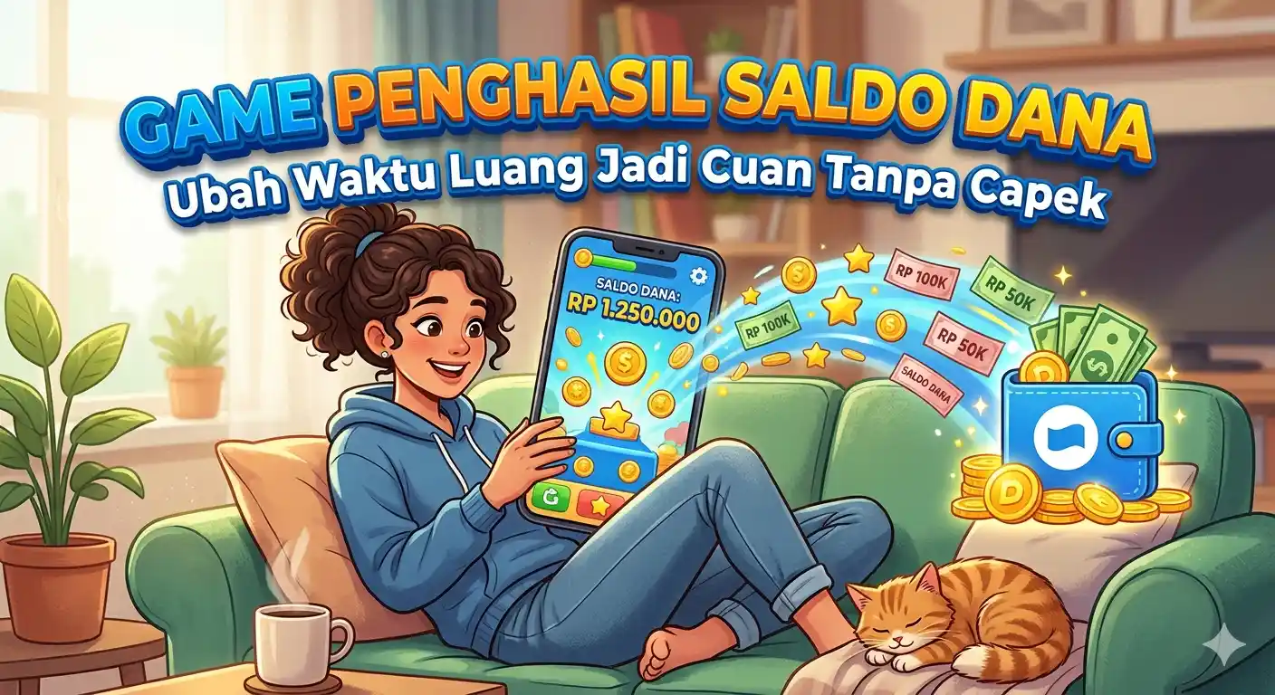 Game Penghasil Saldo Dana Ubah Waktu Luang Jadi Cuan Tanpa Capek